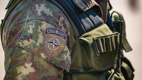 Солдат НАТО, архвиное фото - Sputnik Литва