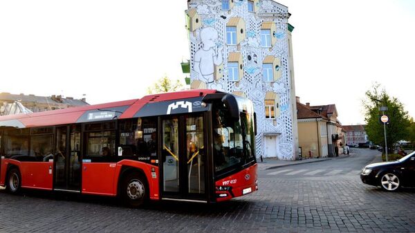 Общественный транспорт в Вильнюсе, архивное фото - Sputnik Литва