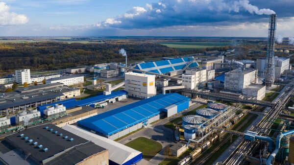 Литовский завод по производству фосфорных удобрений Lifosa, архивное фото - Sputnik Литва