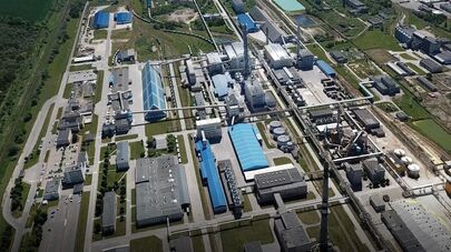 Литовский завод по производству фосфорных удобрений Lifosa, архивное фото