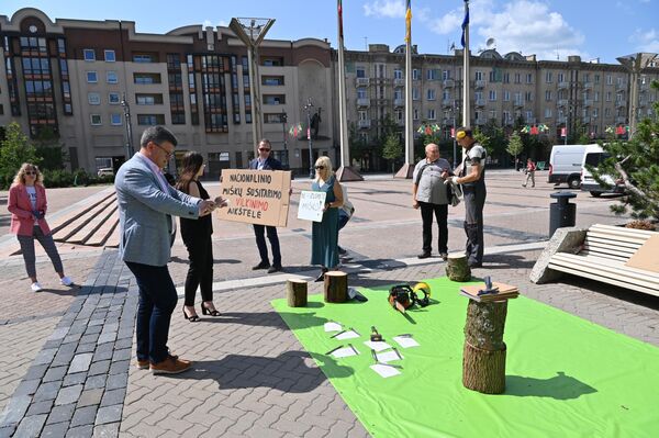 Документ, призванный определить более сбалансированное развитие лесов, был подготовлен в июне прошлого года, но он до сих пор не утвержден подписями парламентских партий. - Sputnik Литва
