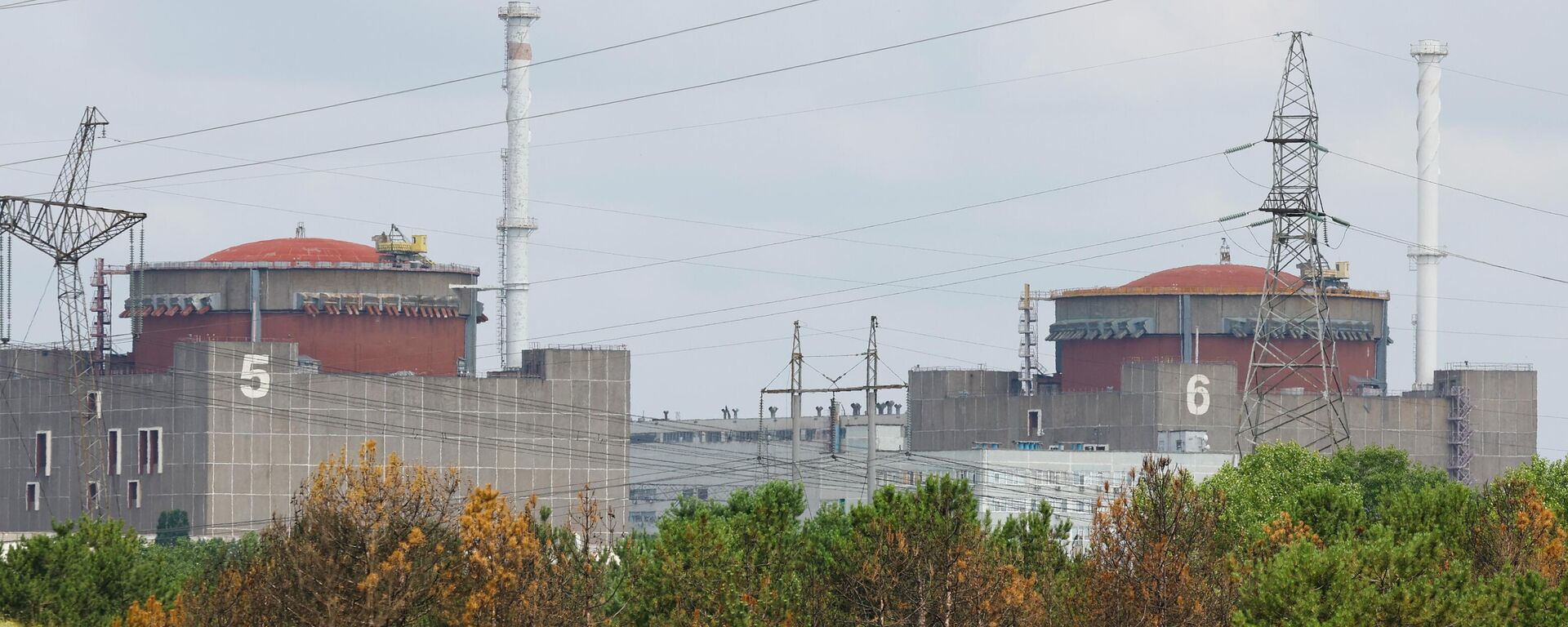 Запорожская АЭС, архивное фото - Sputnik Литва, 1920, 02.10.2025