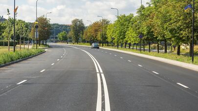 Дорога в Вильнюсе, архивное фото