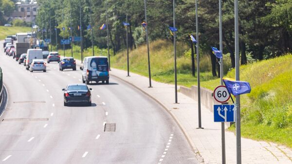 Дорога в Вильнюсе, архивное фото - Sputnik Литва