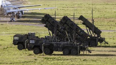 Немецкие системы противоракетной обороны Patriot в Вильнюсском аэропорту