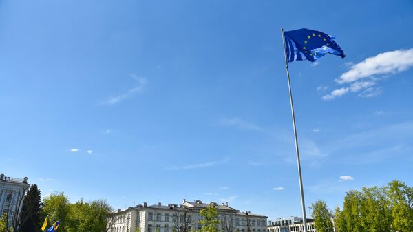 Флаг ЕС, архивное фото - Sputnik Литва