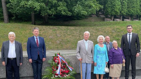  Памятные мероприятия по случаю 79-й годовщины освобождения Вильнюса  - Sputnik Литва