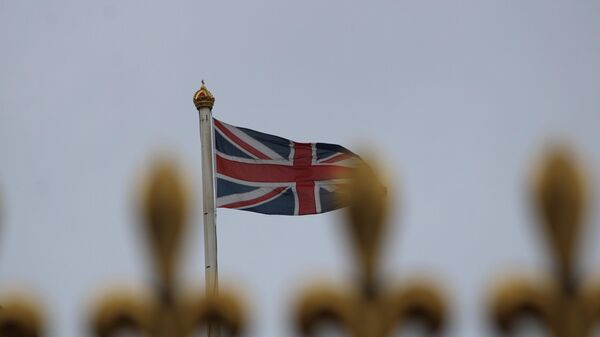 Флаги Великобритании в Лондоне, архивное фото  - Sputnik Литва