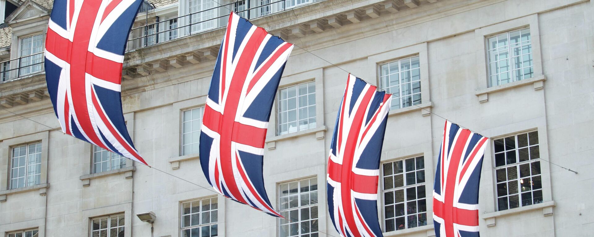 Флаги Великобритании в Лондоне, архивное фото  - Sputnik Литва, 1920, 13.11.2025