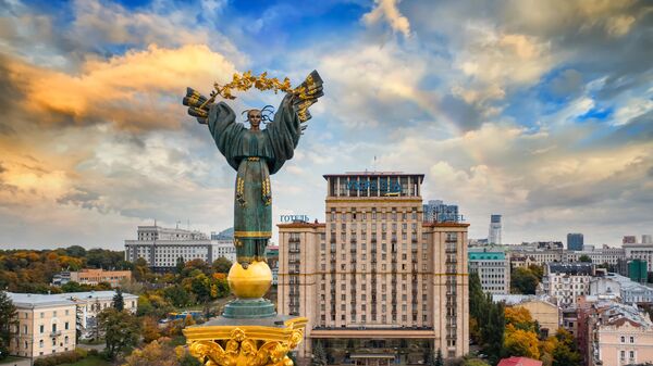Монумент Независимости в Киеве, Украина - Sputnik Литва