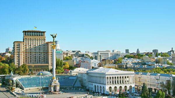 Вид на площадь Независимости в Киеве, Украина - Sputnik Литва