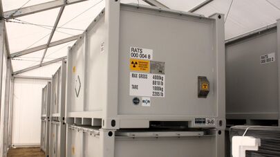 Контейнеры с радиоактивными материалами