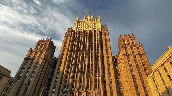 Здание Министерства иностранных дел РФ в Москве - Sputnik Литва