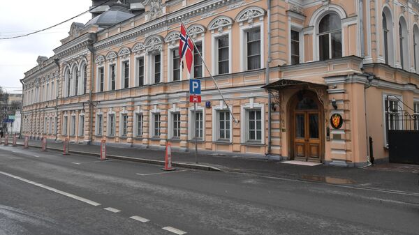 Здание посольства Королевства Норвегии в Москве - Sputnik Литва