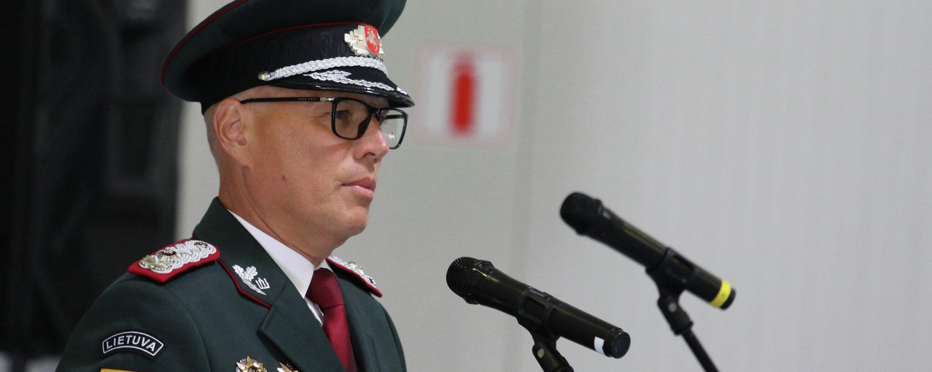 Бывший глава Службы охраны госграницы Литвы генерал Рустамас Любаевас - Sputnik Литва, 1920, 19.08.2026