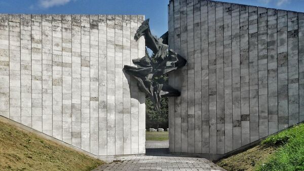 Мемориал на холме Маарьямяэ в Таллине, архивное фото
 - Sputnik Литва