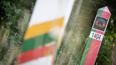 Граница Литвы и Белоруссии, архивное фото