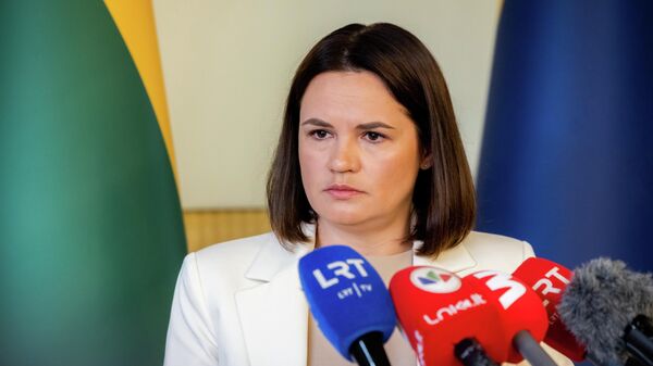 Экс-кандидат в президенты Белоруссии Светлана Тихановская - Sputnik Литва