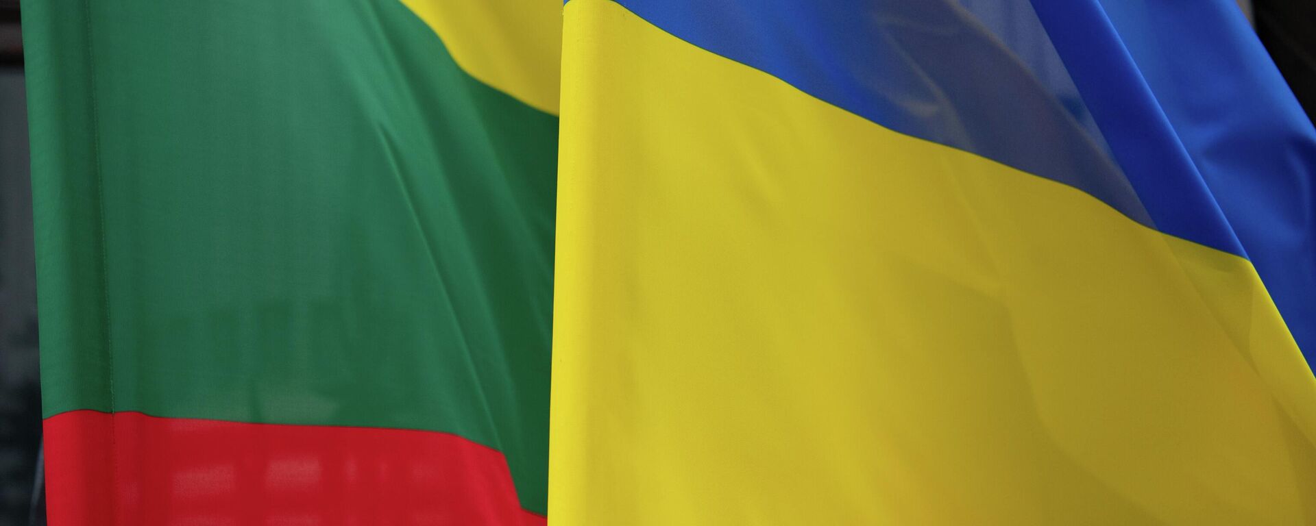 Флаги Литвы и Украины, архивное фото - Sputnik Литва, 1920, 15.01.2026