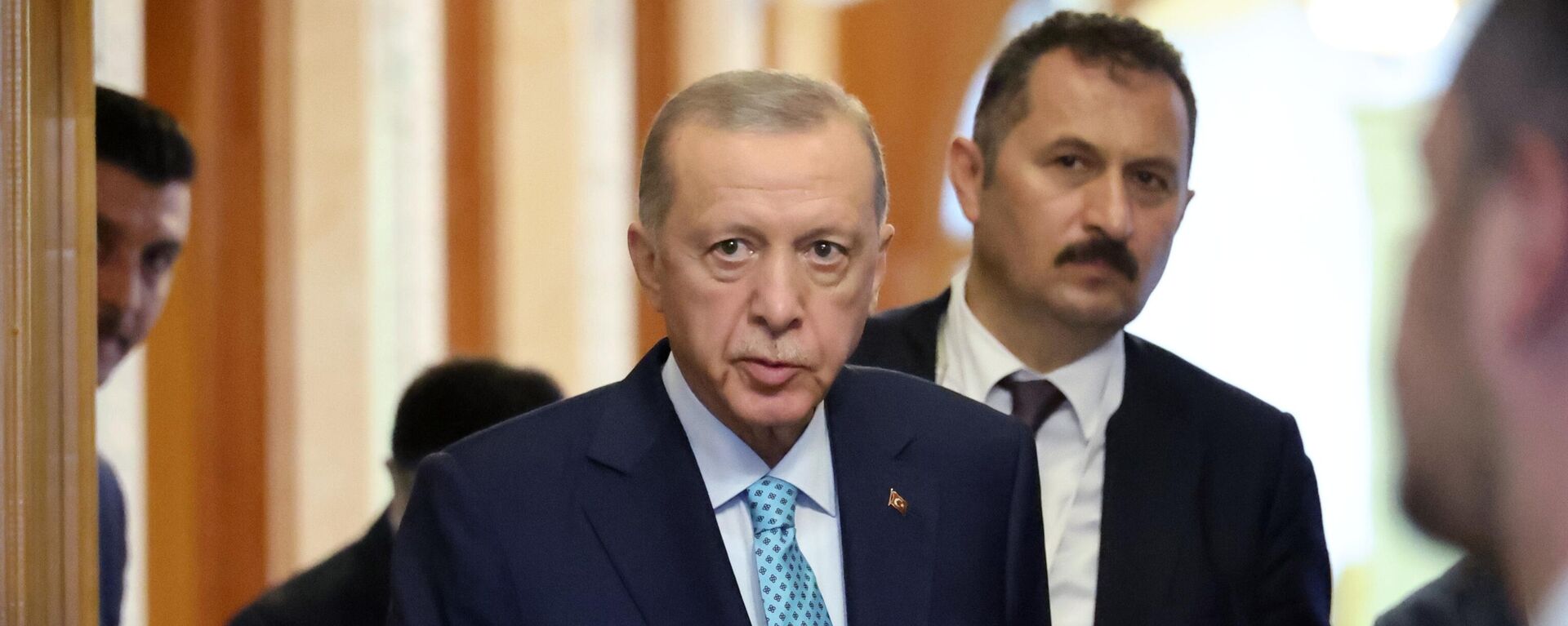 Президент Турции Р. Т. Эрдоган - Sputnik Литва, 1920, 05.09.2023