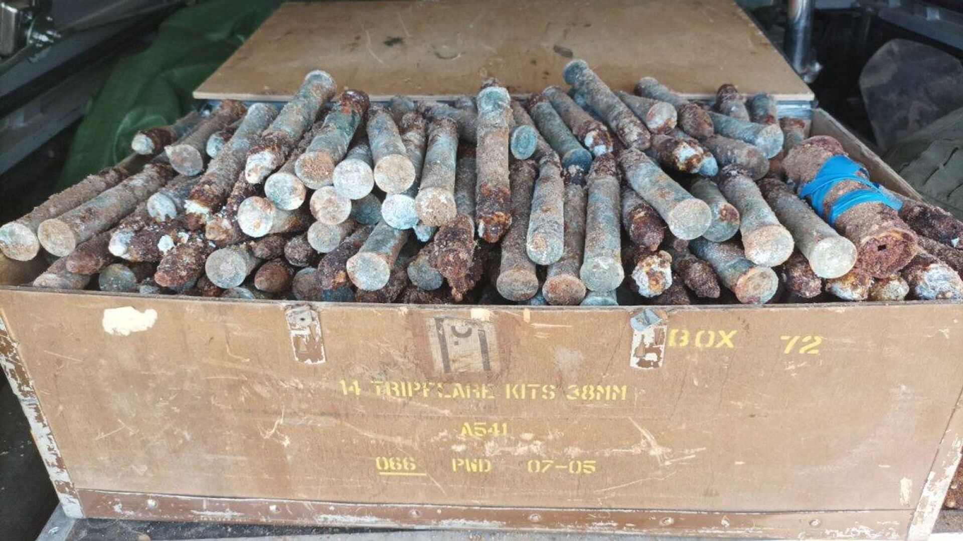 Найденные снаряды в Радвилишкисе - Sputnik Литва, 1920, 27.09.2023