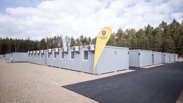 Новый военный лагерь Jonas в Казлу-Руде - Sputnik Литва