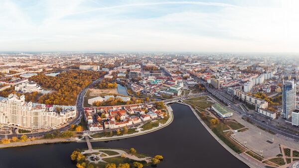 Панорама Минска, архивное фото - Sputnik Литва