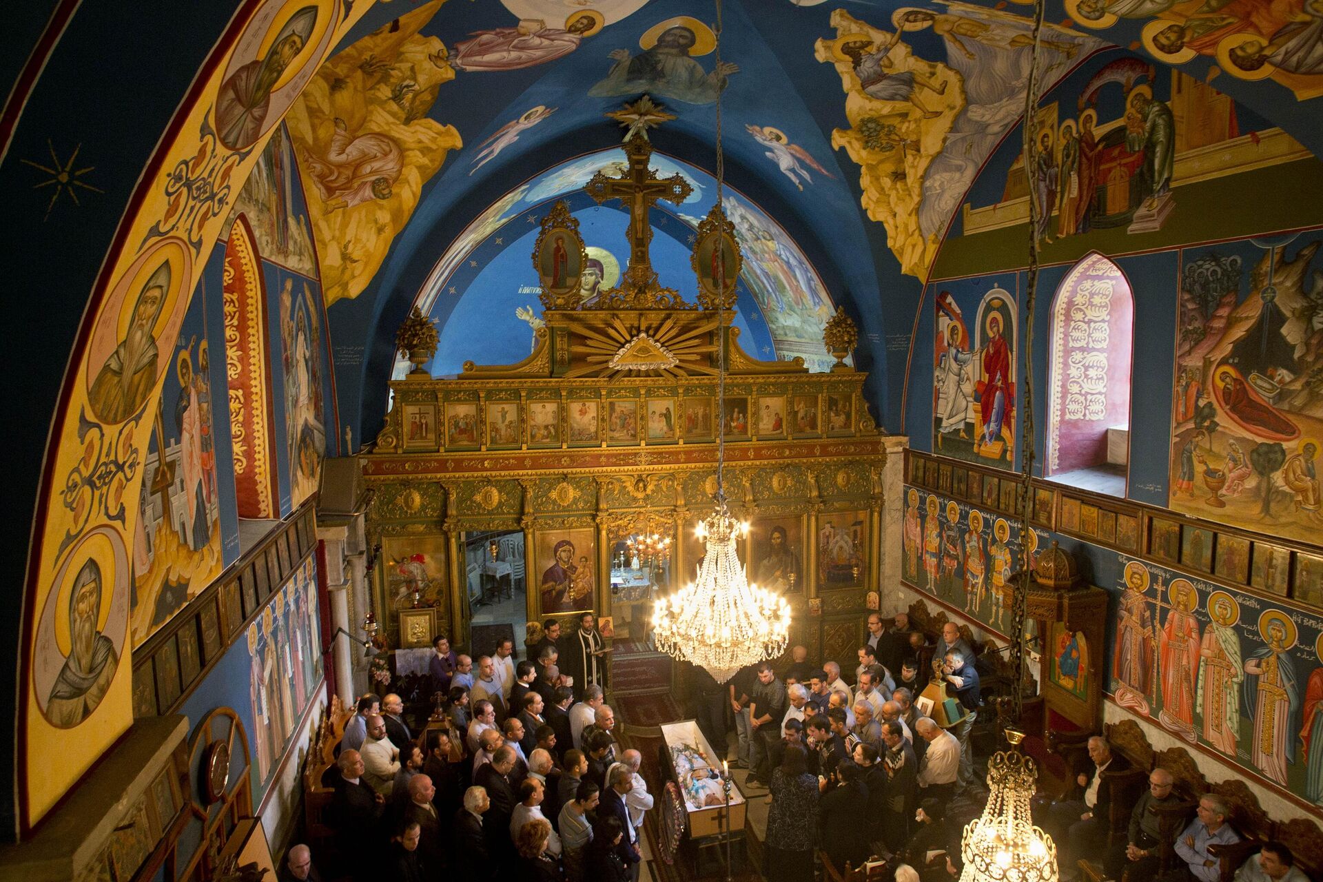 Греческая православная церковь Святого Порфирия в Газе - Sputnik Литва, 1920, 20.10.2023