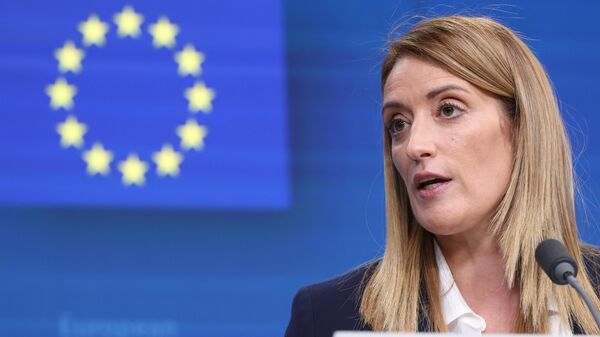 Глава Европарламента Роберта Метсола - Sputnik Литва