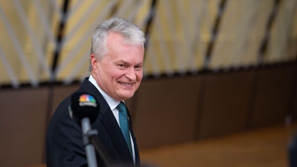 Президент Литвы Гитанас Науседа - Sputnik Литва