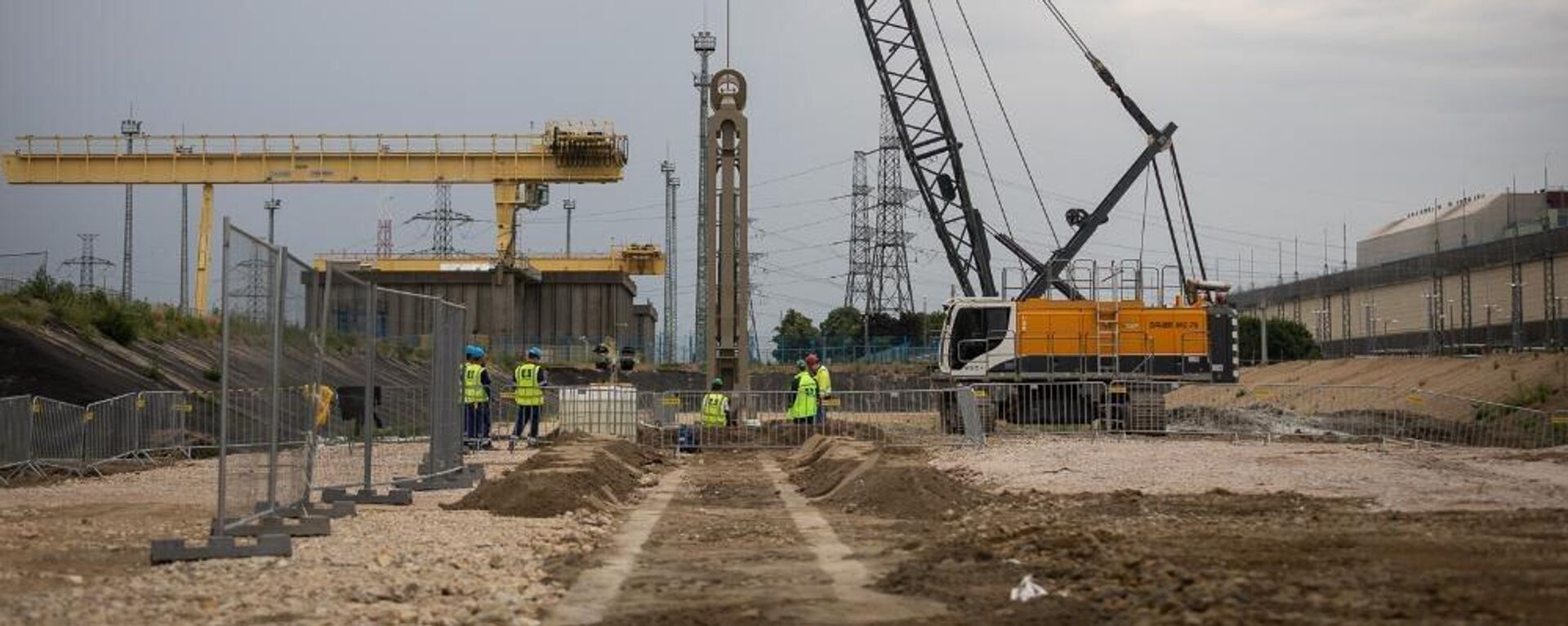 Строительство АЭС Пакш-2 в Венгрии, архивное фото - Sputnik Литва, 1920, 14.11.2023