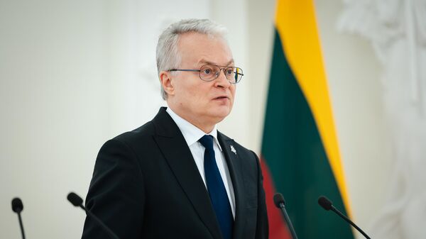 Президент Литвы Гитанас Науседа - Sputnik Литва