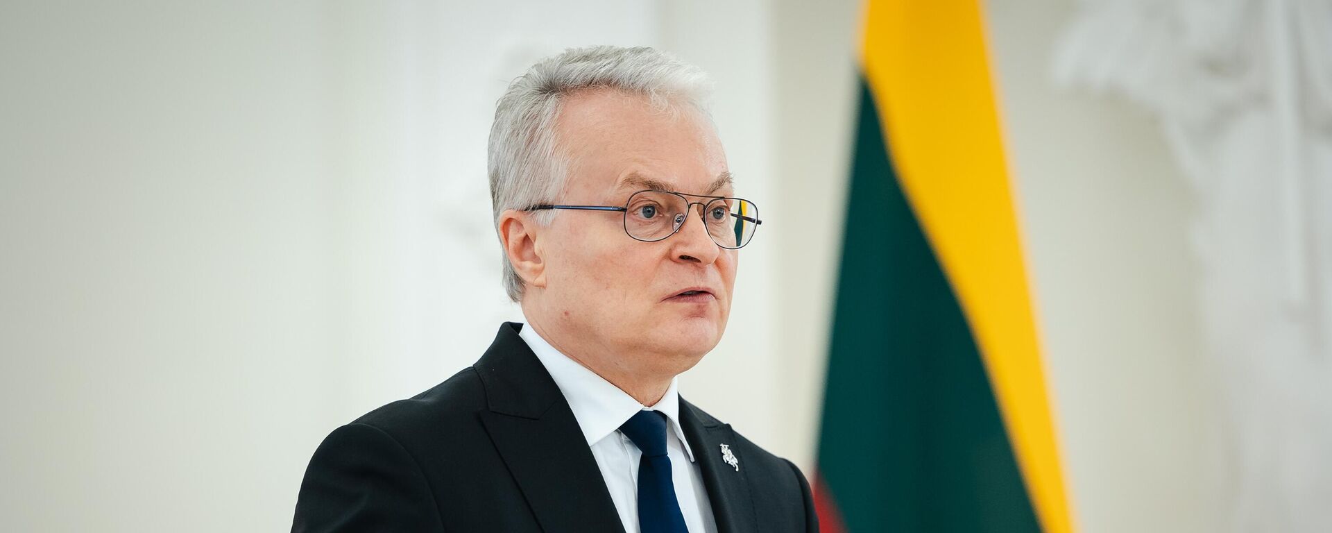 Президент Литвы Гитанас Науседа - Sputnik Литва, 1920, 11.12.2023