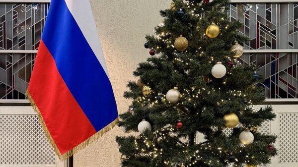 Новогодняя Елка в Посольстве России в Литве - Sputnik Литва