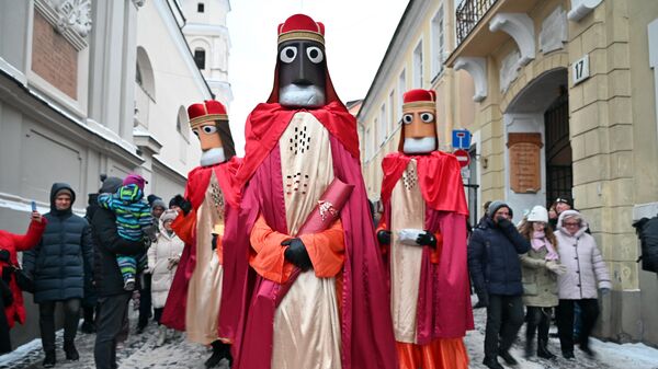 Три короля в Вильнюсе - 2024 - Sputnik Литва