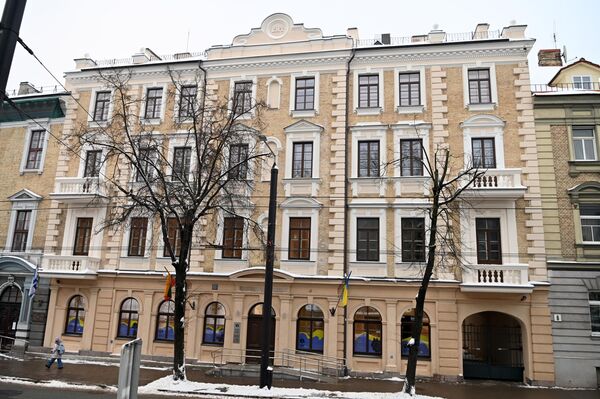 Музей расположен в здании бывшей еврейской гимназии &quot;Тарбут&quot;. - Sputnik Литва