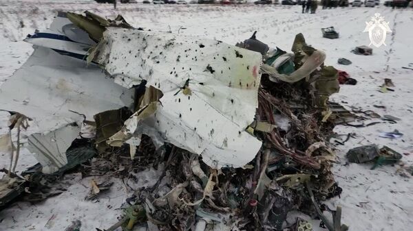 Военно-транспортный самолет Ил-76 потерпел крушение в Белгородской области - Sputnik Литва