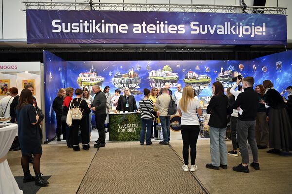 Международная ярмарка туризма Adventur 2024 проходила 26-28 января. - Sputnik Литва