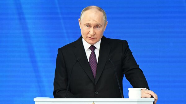 Президент РФ Владимир Путин - Sputnik Литва