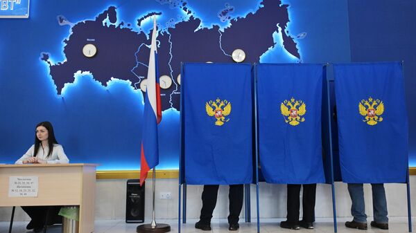 Выборы президента России в регионах - Sputnik Литва