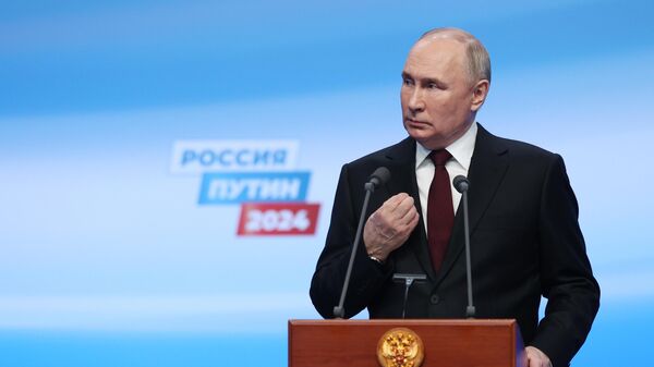 Действующий президент РФ Владимир Путин - Sputnik Литва