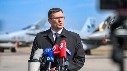 Министр обороны Литвы Лауринас Касчюнас