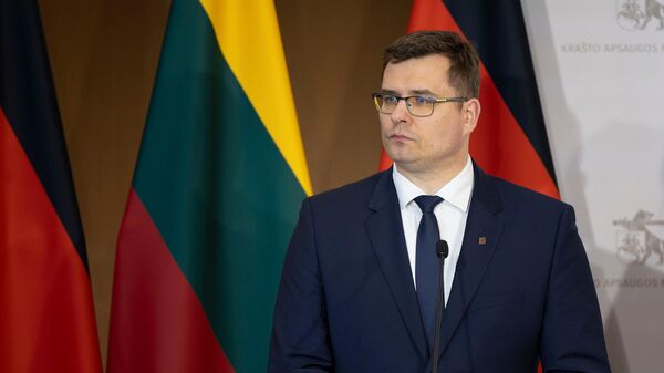 Министр обороны Литвы Лауринас Касчюнас - Sputnik Литва