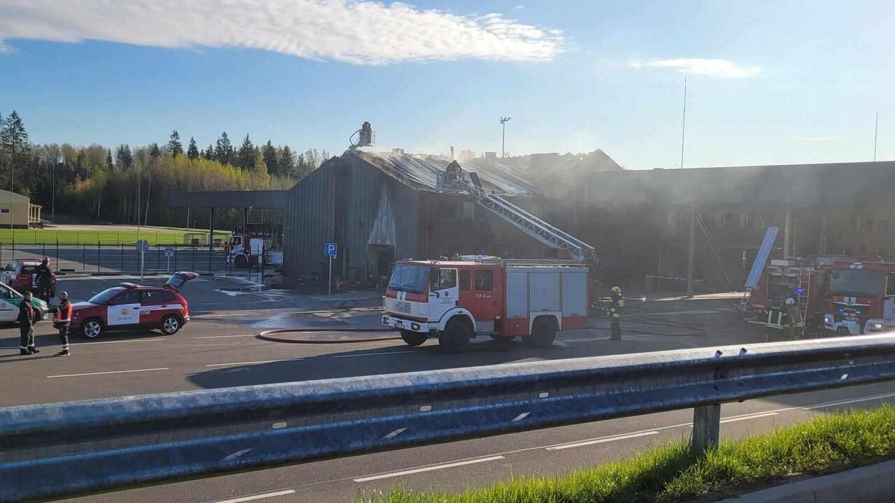 В пункте пропуска на границе Литвы и Белоруссии произошел серьезный пожар -  18.04.2024, Sputnik Литва