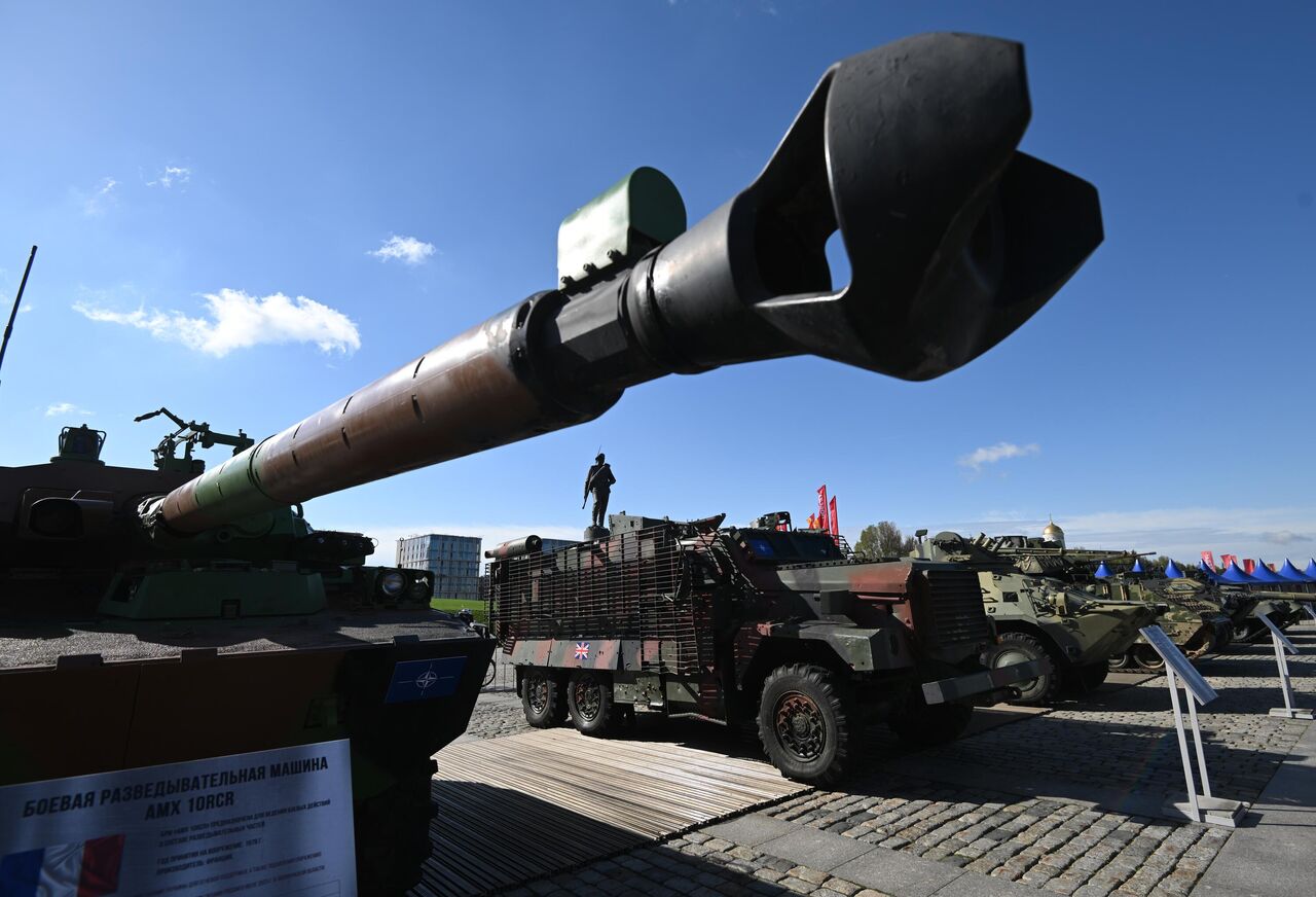 В Москве открыли выставку трофейной военной техники ВСУ на Поклонной горе -  01.05.2024, Sputnik Литва