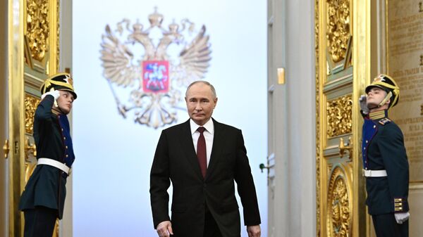 Инаугурация президента РФ Владимира Путина - Sputnik Литва