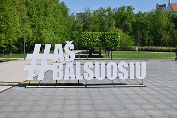 В Литве с 7 по 9 мая проходило досрочное голосование на выборах президента и на референдуме о сохранении двойного гражданства. - Sputnik Литва