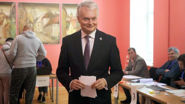 Действующий президент Литвы Гитанас Науседа - Sputnik Литва