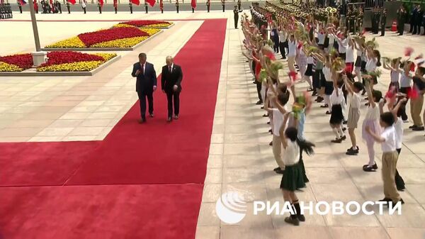 Встреча президента России Владимира Путина и лидера Китая Си Цзиньпина - Sputnik Литва