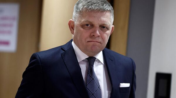 Премьер-министр Словакии Роберт Фицо  - Sputnik Литва